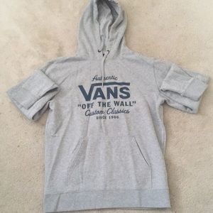 Grey Vans hoodie